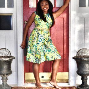 Vintage 1960's Kent Originals Cocktail Dress Made